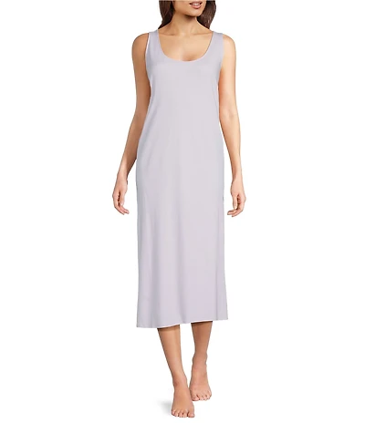 Eileen Fisher Organic Cotton Interlock Knit Long Nightgown