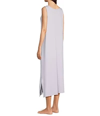 Eileen Fisher Organic Cotton Interlock Knit Long Nightgown