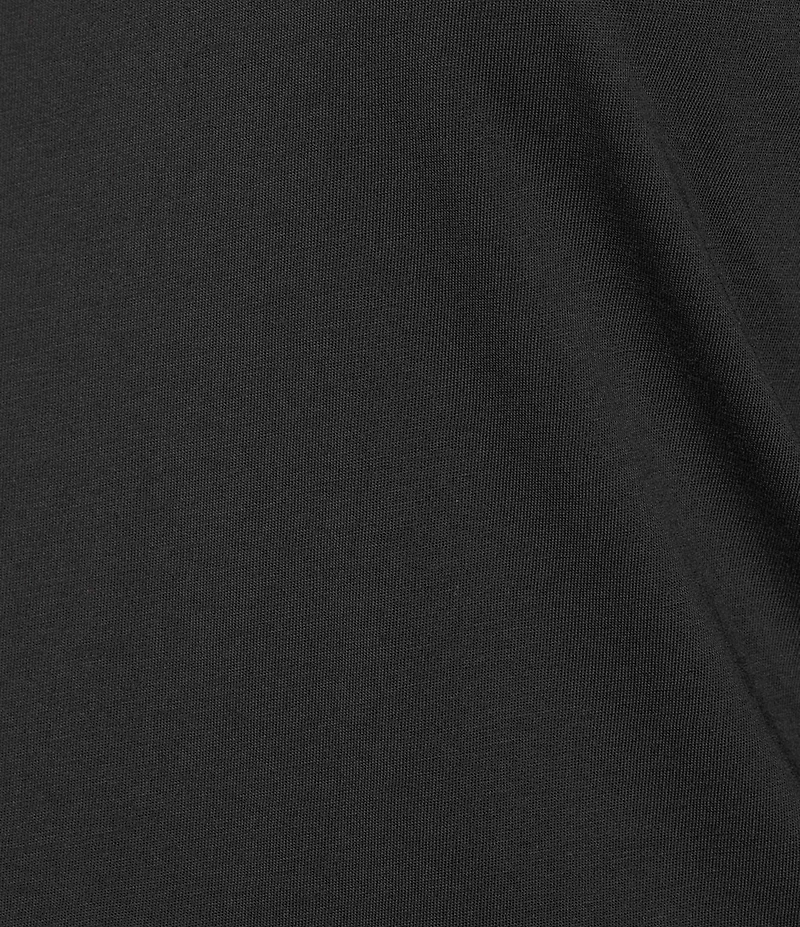 Eileen Fisher Organic Cotton Jersey Knit Round Neck Long Sleeve Top