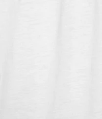 Eileen Fisher Organic Cotton Jersey Knit Round Neck Long Sleeve Top