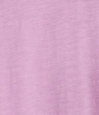Eileen Fisher Organic Cotton Slub Jersey Knit V-Neck Short Sleeve Tee