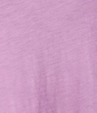 Eileen Fisher Organic Cotton Slub Jersey Round Neck Raglan Cap Sleeve Top