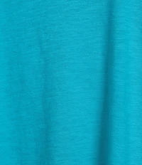 Eileen Fisher Organic Cotton Slubby Jersey Crew Neck Short Sleeeve Tee