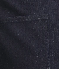 Eileen Fisher Organic Cotton Stretch Denim Mid Rise Straight Ankle Jeans