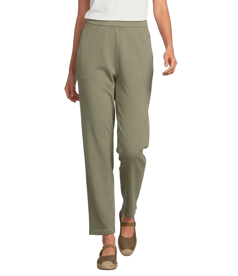 Eileen Fisher Organic Cotton Terry Slouch Ankle Pants