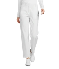 Eileen Fisher Organic Cotton Textural Weave Tapered Ankle Pants