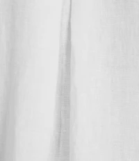 Eileen Fisher Organic Linen Classic Collar Long Sleeve Pop-Over Top