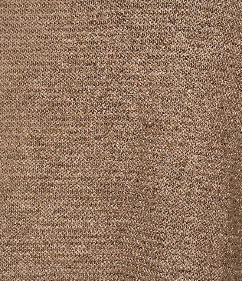 Eileen Fisher Organic Linen Delave Boat Neck Cap Sleeve Boxy Top