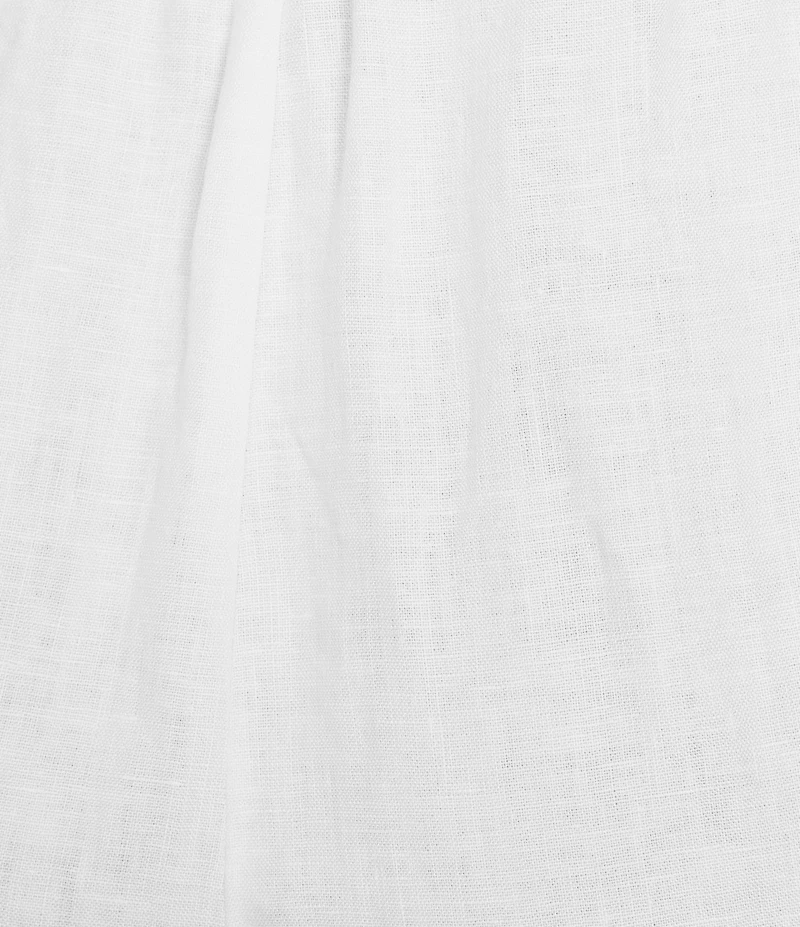 Eileen Fisher Organic Linen High Waisted Tapered Ankle Pants