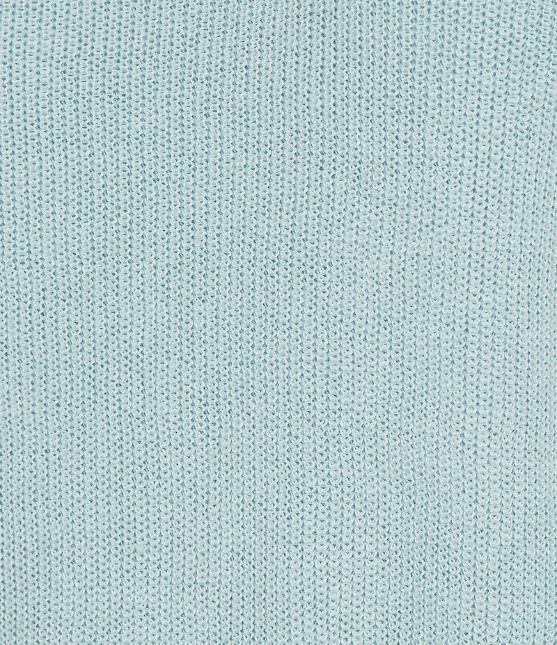 Eileen Fisher Organic Linen Knit Crew Neck Long Sleeve Sweater