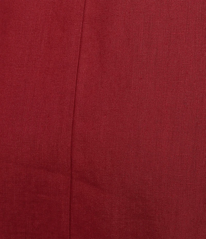 Eileen Fisher Organic Linen Midi A-Line Full Skirt