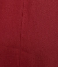Eileen Fisher Organic Linen Midi A-Line Full Skirt