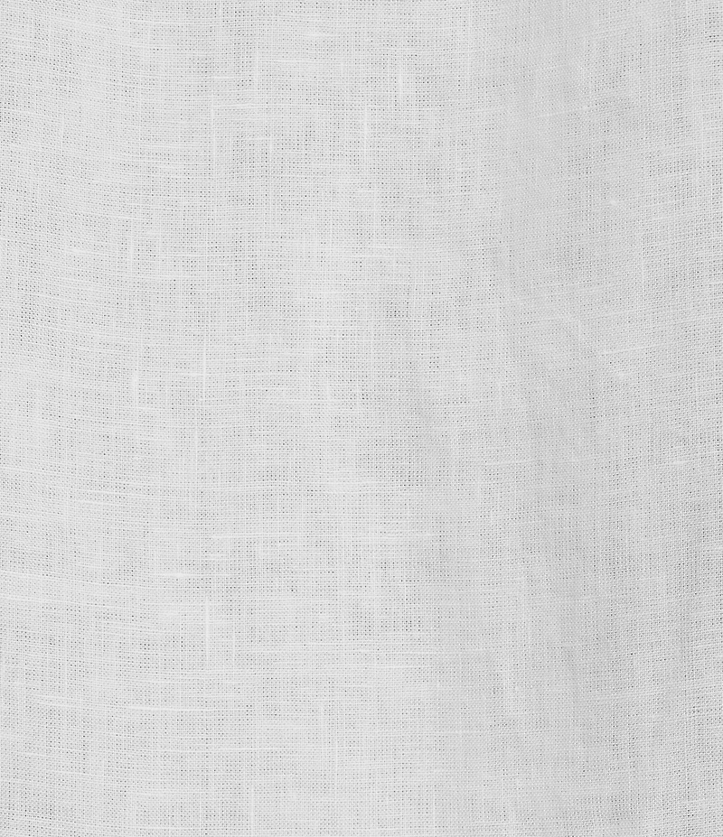 Eileen Fisher Organic Linen Round Neck Sleeveless Side Slit Tunic