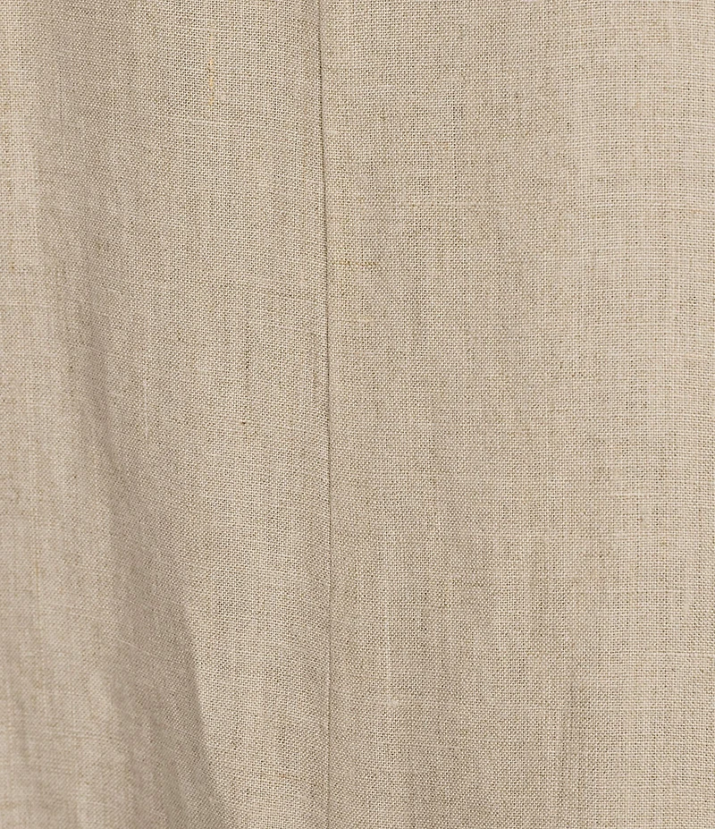 Eileen Fisher Organic Linen V-Neck Sleeveless Maxi Dress
