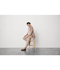 Eileen Fisher Petite Size Slim Leg Ankle Pants