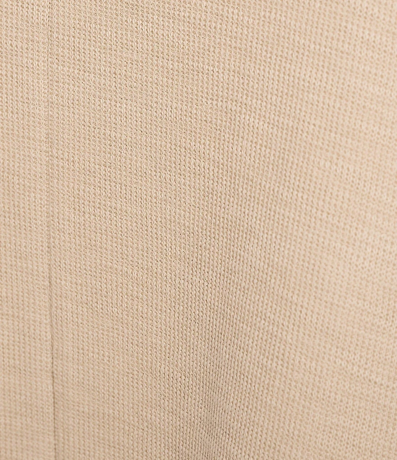Eileen Fisher Plus Coordinating Organic Cotton Slub Rib Knit V-Neck Cap Sleeve Square Top