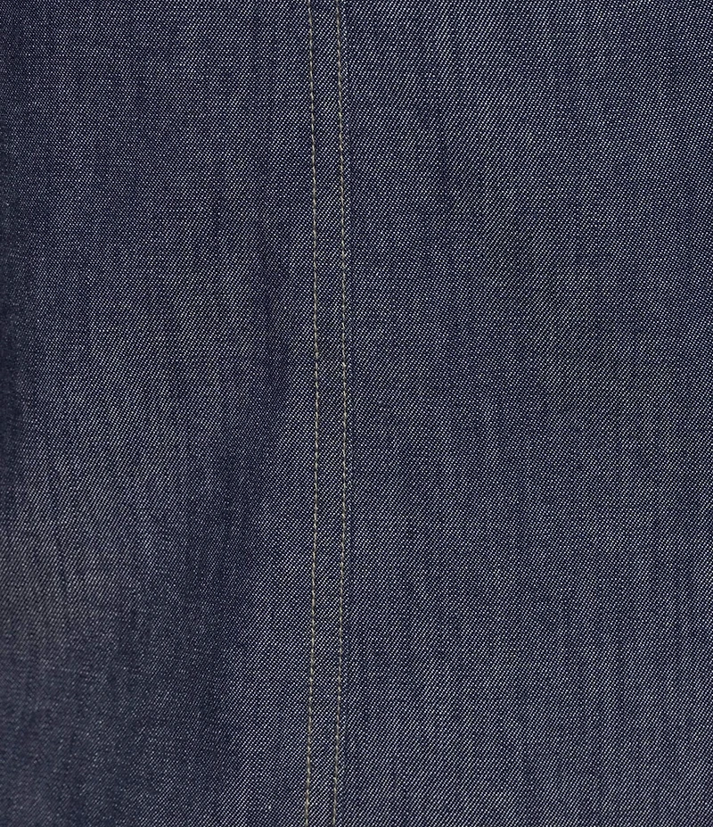 Eileen Fisher Plus Lightweight Denim Full Skirt