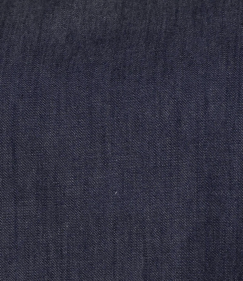 Eileen Fisher Plus Lightweight Denim Round Neck Sleevless Shell Top