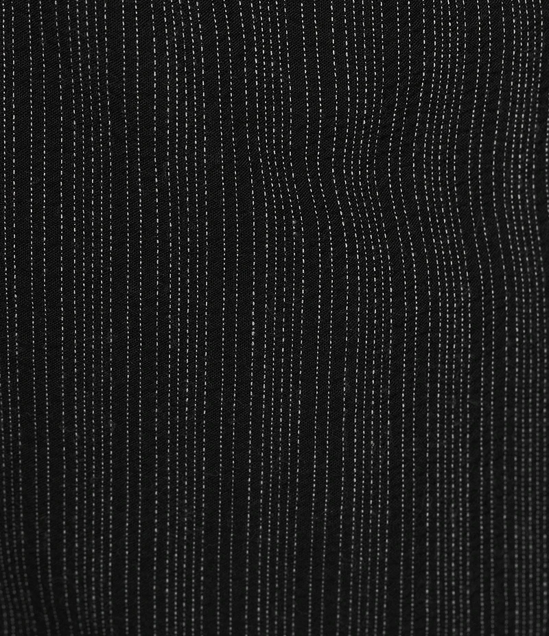 Eileen Fisher Plus Size Cotton-Blend Yarn-Dyed Stripe Pull-On Lantern Pants