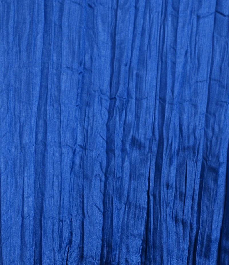 Eileen Fisher Plus Size Crushed Silk V-Neck Cap Sleeve Maxi Dress