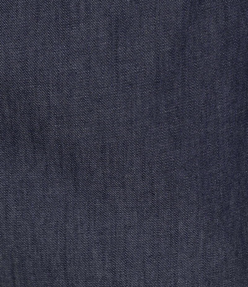 Eileen Fisher Plus Size Lightweight Denim High-Waisted Wide Leg Trouser Pants