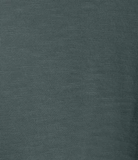 Eileen Fisher Plus Size Organic Coton Garment Dyed Terry Ballet Neck Long Sleeve Box Top