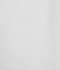 Eileen Fisher Plus Size Organic Cotton Blend Waffle Doubleknit Drawstring Wide Ankle Pants