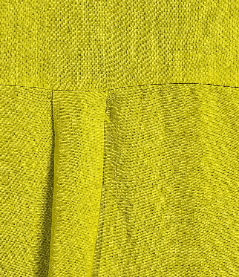 Eileen Fisher Plus Size Organic Handkerchief Linen Classic Collar Long Sleeve Shirt