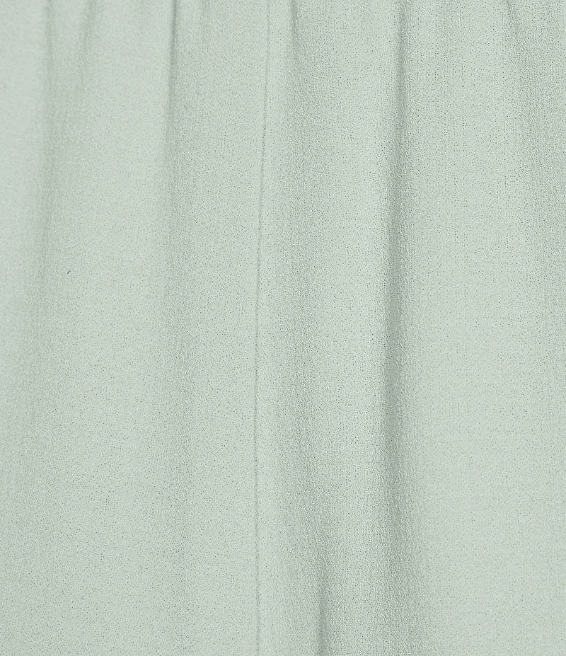 Eileen Fisher Plus Size Silk Georgette Crepe Wide-Leg Pull-On Ankle Pants