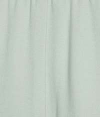 Eileen Fisher Plus Size Silk Georgette Crepe Wide-Leg Pull-On Ankle Pants