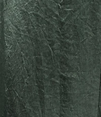 Eileen Fisher Plus Size Textured Satin V-Neck Cap Sleeve Maxi Dress