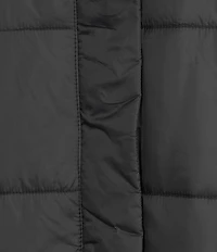 Eileen Fisher Recycled Nylon Stand Collar Long Sleeve Puffer Coat