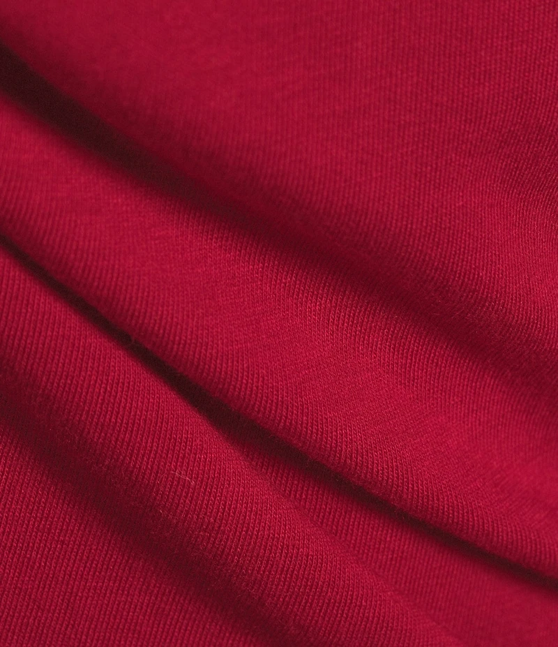 Eileen Fisher Sheer Cotton Blend Knit V-Neck Long Sleeve Tee