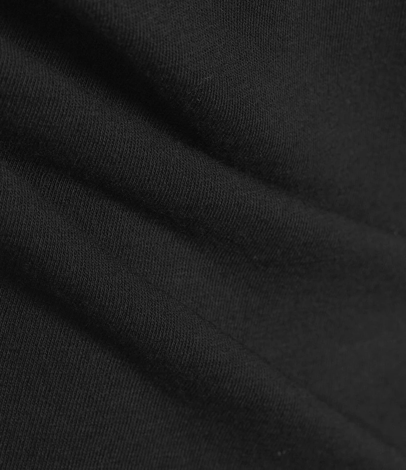 Eileen Fisher Sheer Organic Cotton Blend Knit Round Neck Long Sleeve Tee