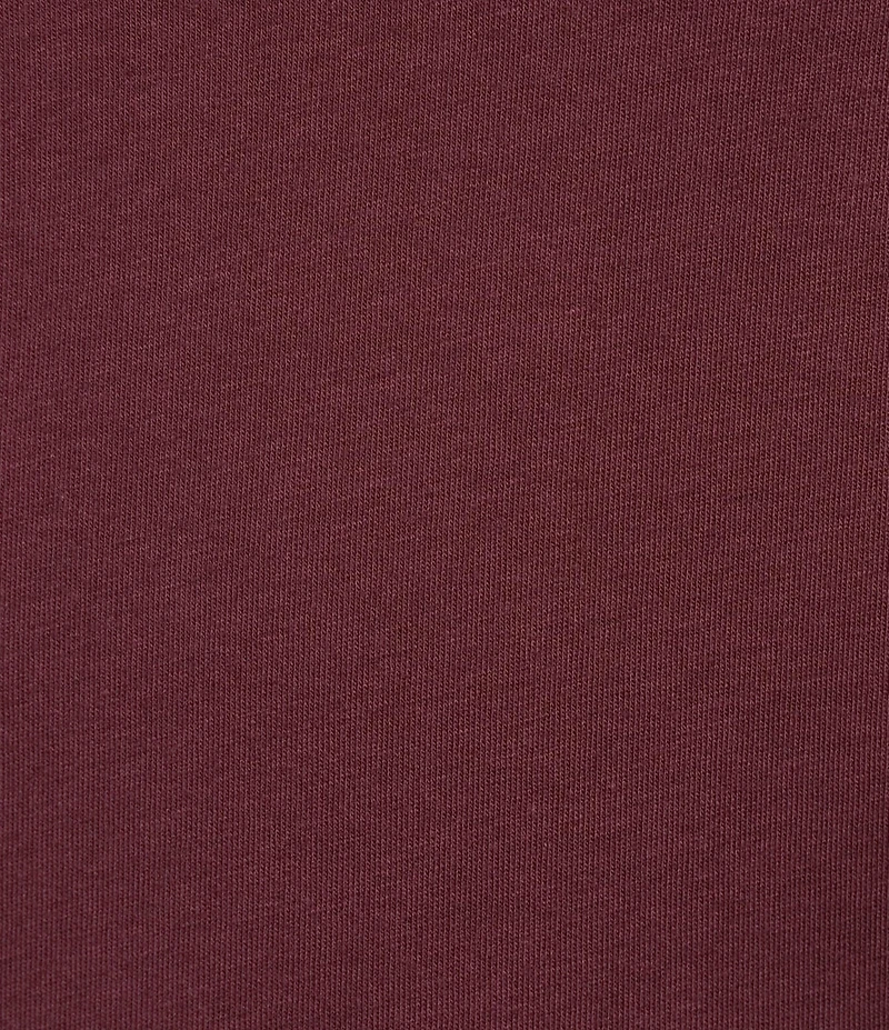 Eileen Fisher Sheer Organic Cotton Blend Knit Round Neck Long Sleeve Tee