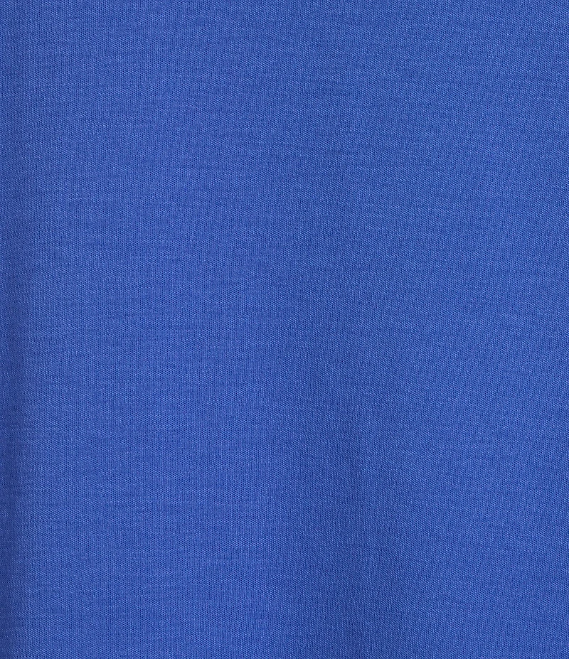 Eileen Fisher Organic Cotton Short Sleeve Round Neck Solid Interlock Knit Nightshirt