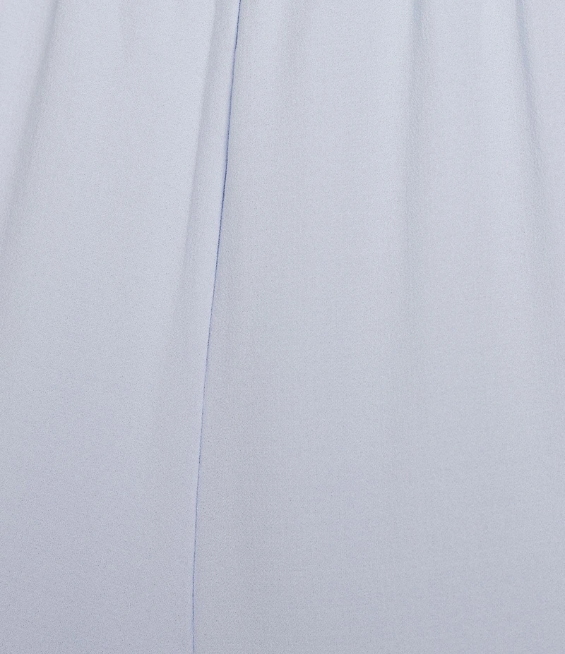 Eileen Fisher Silk Georgette Crepe Wide Ankle Pants