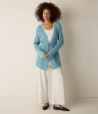 Eileen Fisher Sleek Ponte Knit Wide Ankle Pants