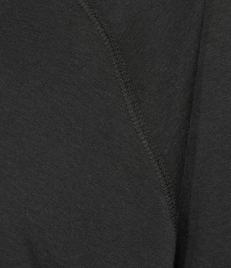 Eileen Fisher Organic Cotton Blend Soft Knit High Neck Long Sleeve Top
