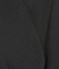 Eileen Fisher Organic Cotton Blend Soft Knit High Neck Long Sleeve Top