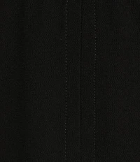 Eileen Fisher Stretch Crepe Front Slit Straight Skirt