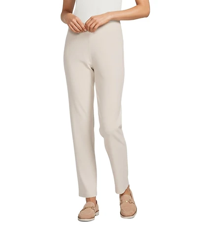 Eileen Fisher Stretch Crepe Slim Ankle Pants