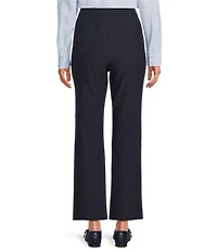 Eileen Fisher Stretch Crepe Straight Leg Ankle Pants