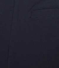 Eileen Fisher Stretch Crepe Straight Leg Ankle Pants