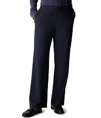 Eileen Fisher Stretch Crepe Straight Pants