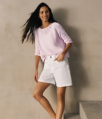 Eileen Fisher Stretch Denim Shorts