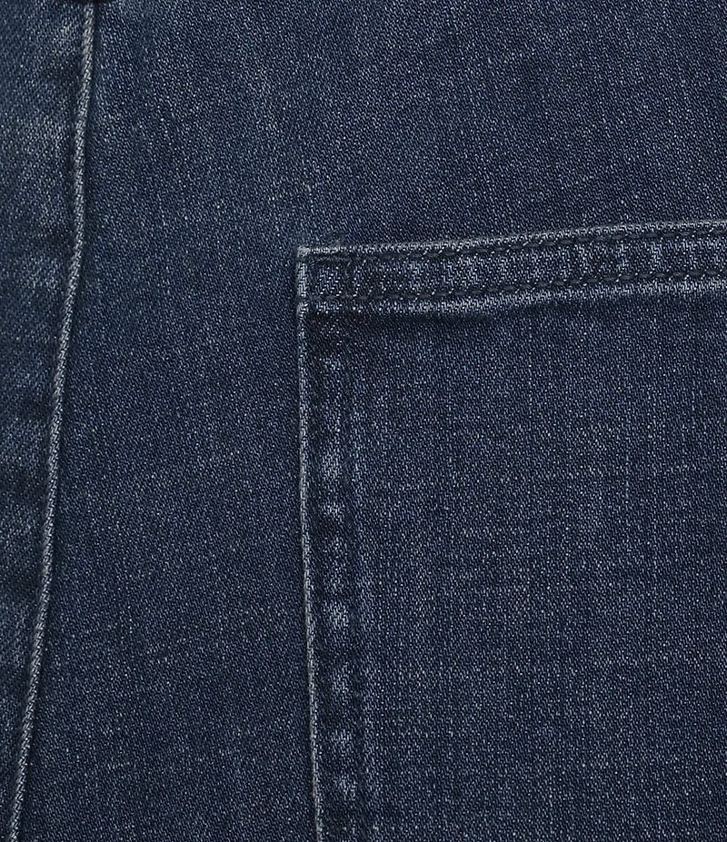 Eileen Fisher Stretch Denim Straight Ankle Jeans