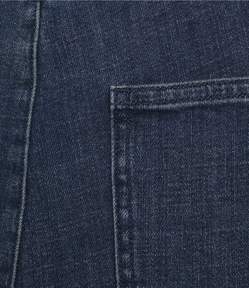 Eileen Fisher Stretch Denim Straight Ankle Jeans