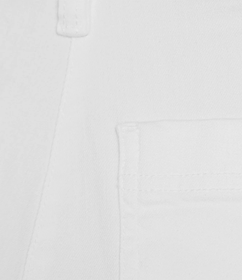 Eileen Fisher Stretch Garment-Dyed Organic Cotton Wide-Leg Pants