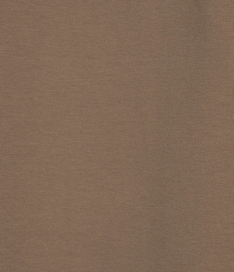 Eileen Fisher Stretch Jersey Crew Neck Short Sleeve Dress